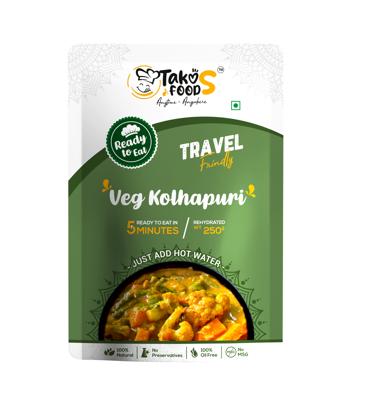 VEG KOLHAPURI, 250 GM