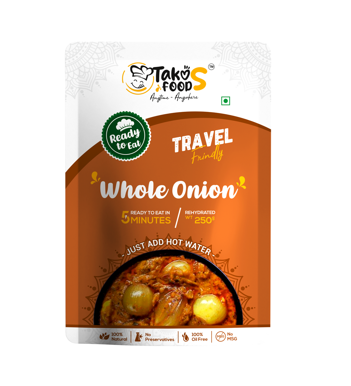 WHOLE ONION, 250 GM